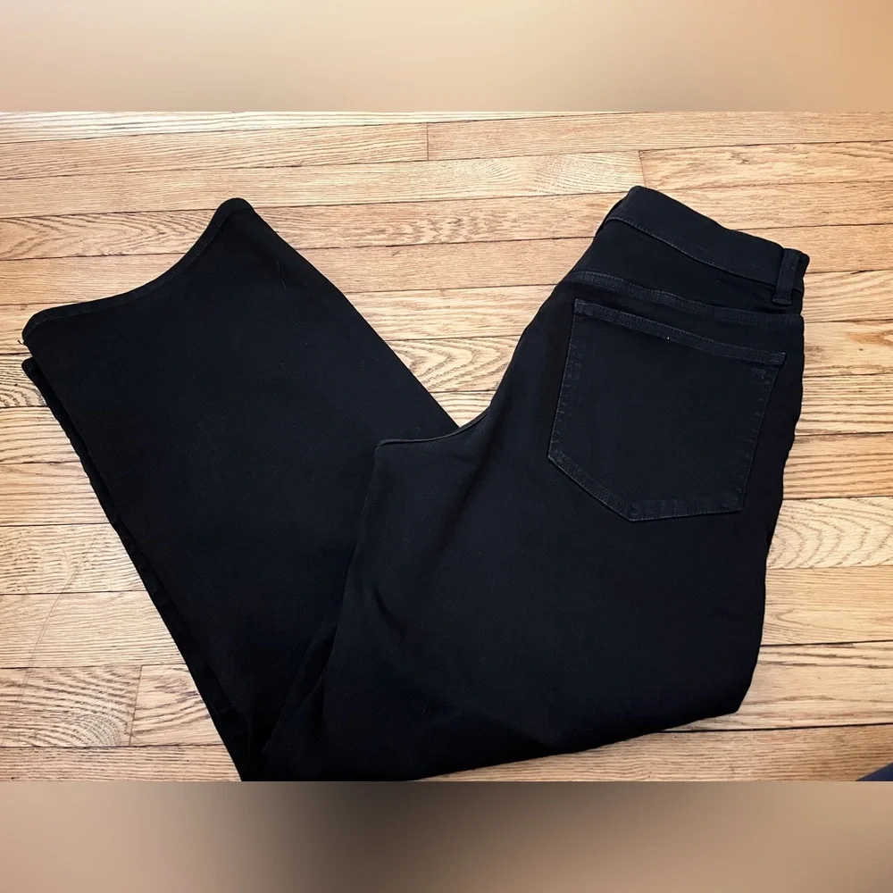 Madewell Perfect Vintage Wide Leg Jeans Size 30 Black - Picture 3 of 8